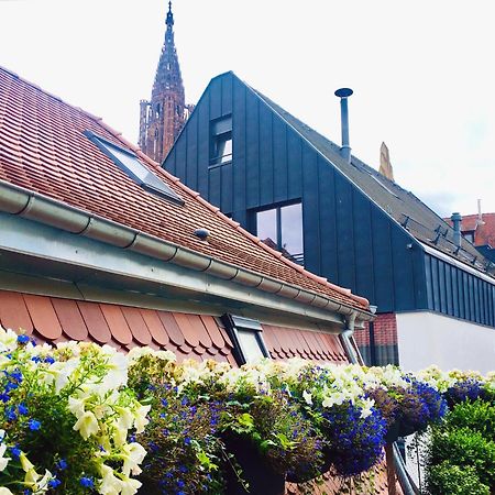Le Carre D Or Appartement Terrasse Vue Cathedrale ستراسبورغ المظهر الخارجي الصورة